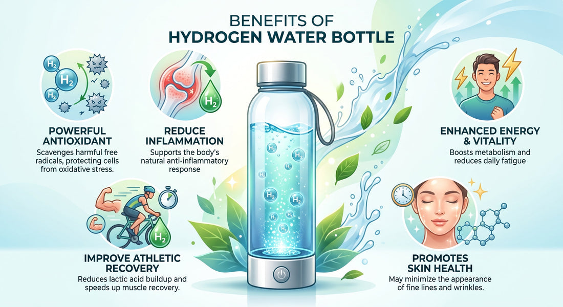 The Portable Hydrogen Generator Bottle: Hydration, Upgraded