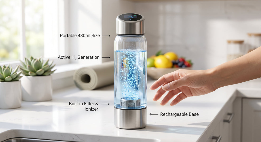 Unlocking Your Body’s Potential: The Wellness Revolution in a 430ml Hydrogen Water Bottle