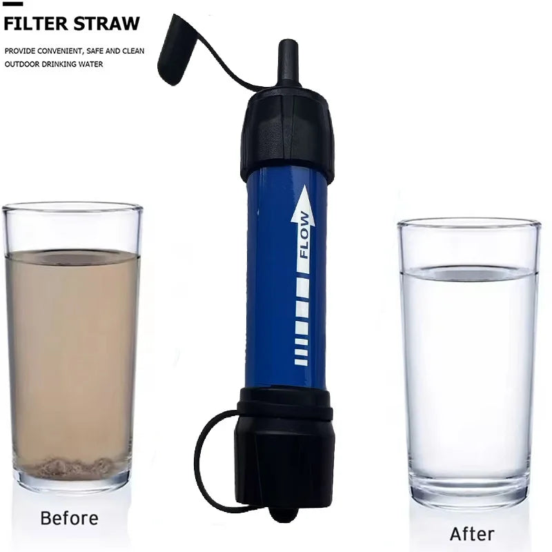 Prana Water - Emergency Portable Water Purifier for Hiking - Survival , Fast Purification, Safe for Natural Water, On-The-Go Essential Gear