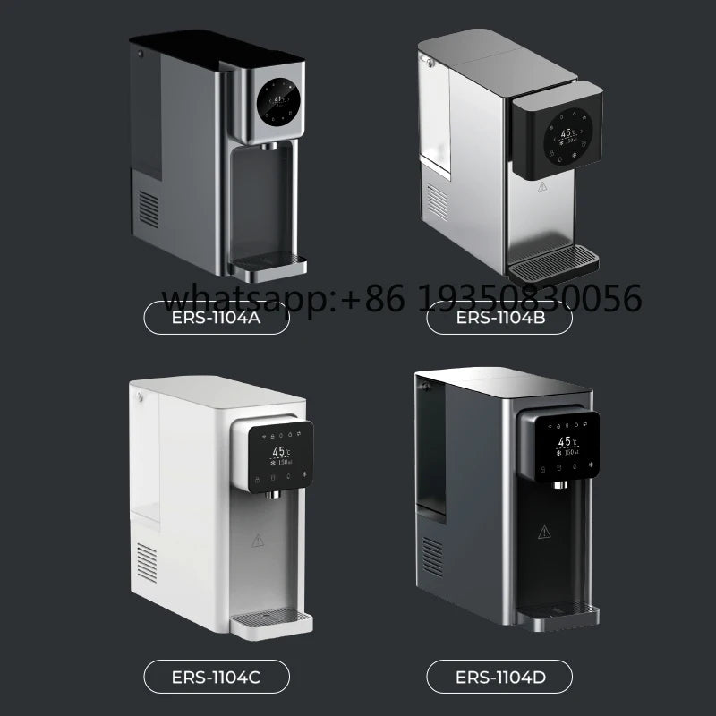 Countertop Water Dispenser Hot Cold Reverse Osmosis Water Filter System RO  Water Purifier Machine for Home