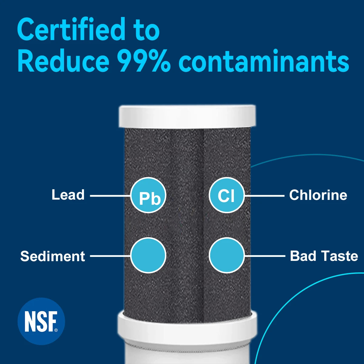 Stainless Steel Faucet Tap Water Filter Purifier System