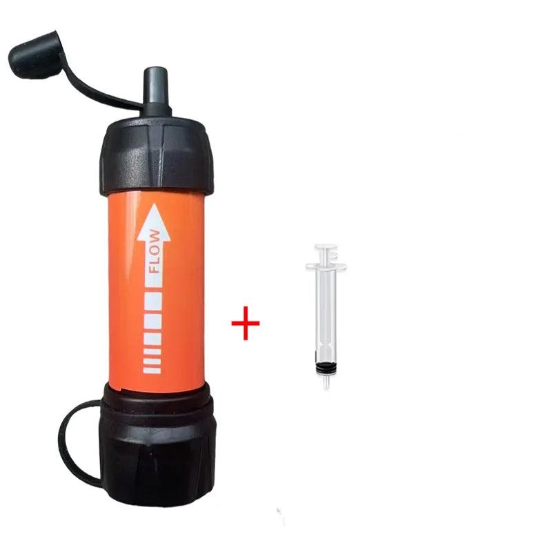Prana Water - Emergency Portable Water Purifier for Hiking - Survival , Fast Purification, Safe for Natural Water, On-The-Go Essential Gear