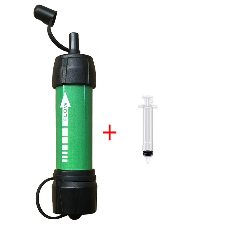 Prana Water - Emergency Portable Water Purifier for Hiking - Survival , Fast Purification, Safe for Natural Water, On-The-Go Essential Gear