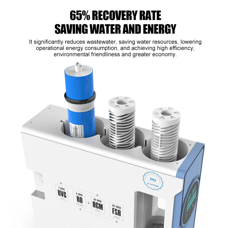Class 7 Tankless Reverse Osmosis Cabinet Water Purifier