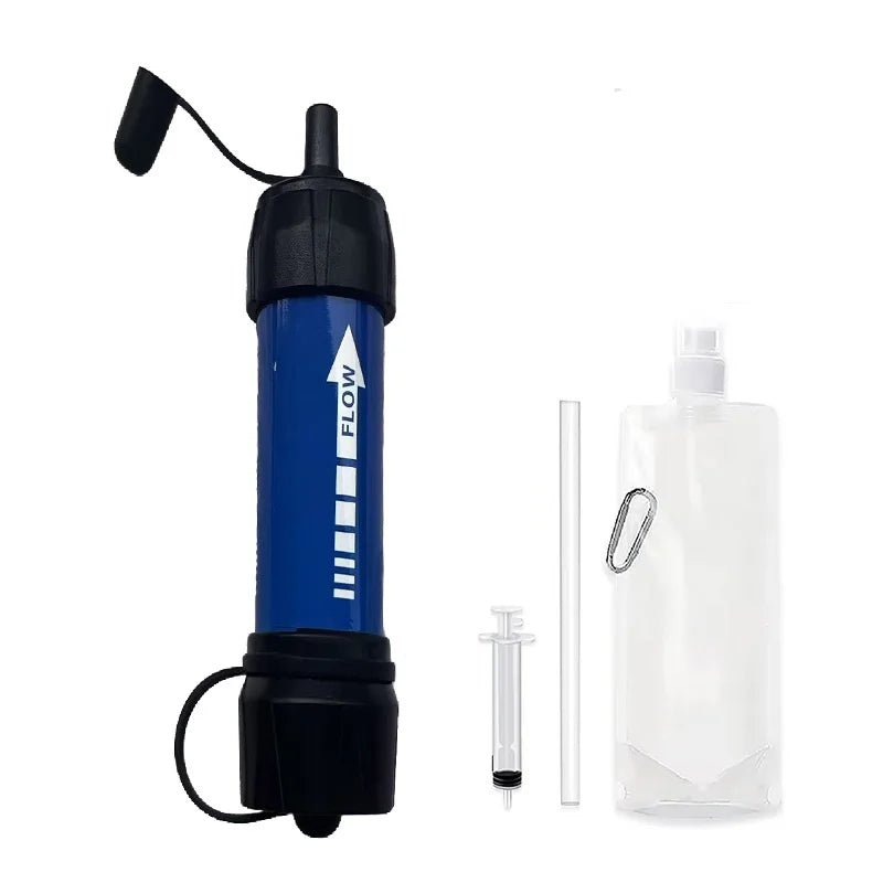 Prana Water - Emergency Portable Water Purifier for Hiking - Survival , Fast Purification, Safe for Natural Water, On-The-Go Essential Gear