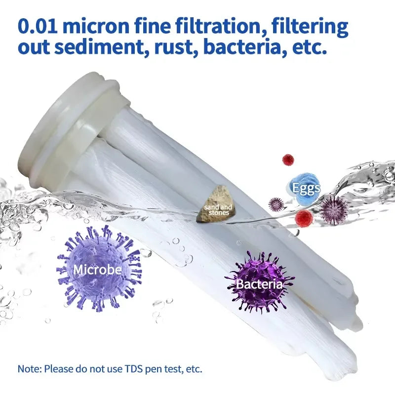 10000L/H Pvdf Washable Stainless Steel Water Filtration System